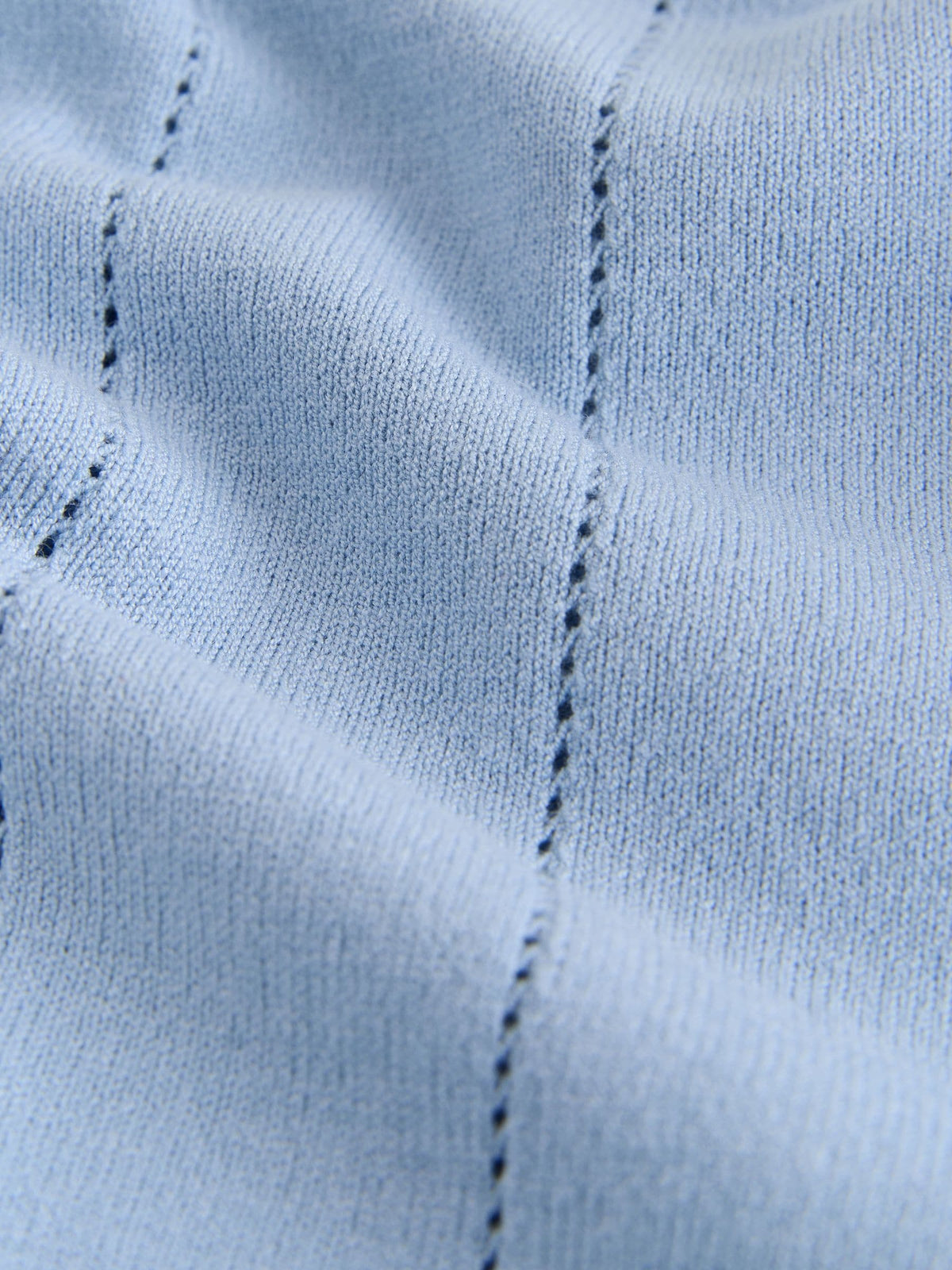 Dsiney Kidz - Blue Knitted Revere Collar Polo Shirt (3-16yrs) image 3