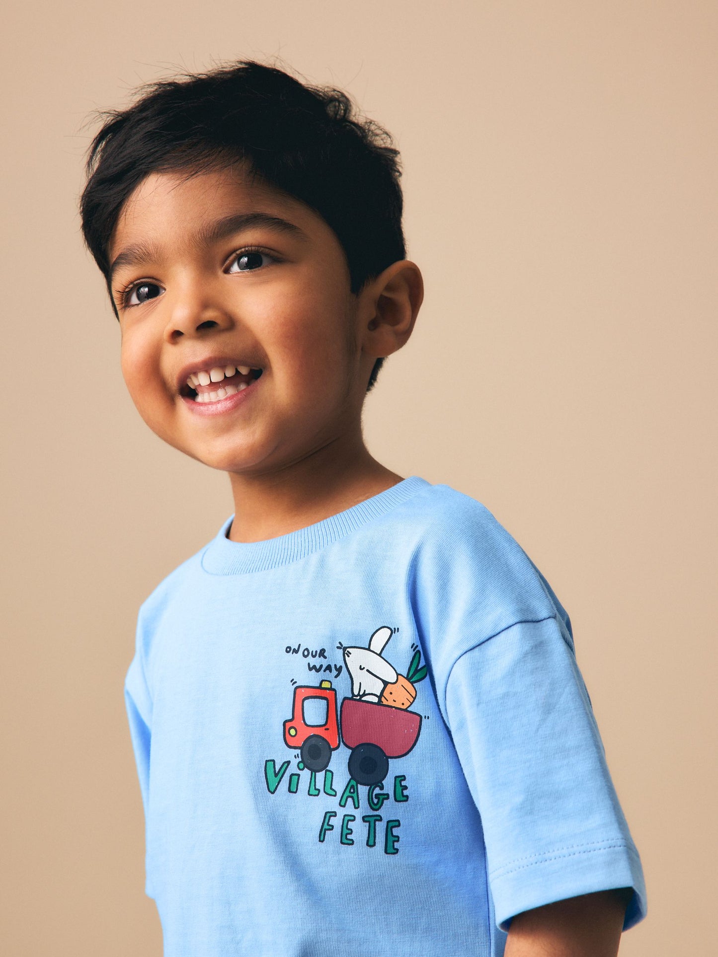Blue Village Fete Short Sleeve Back Print T-Shirt (3mths-7yrs) image 3