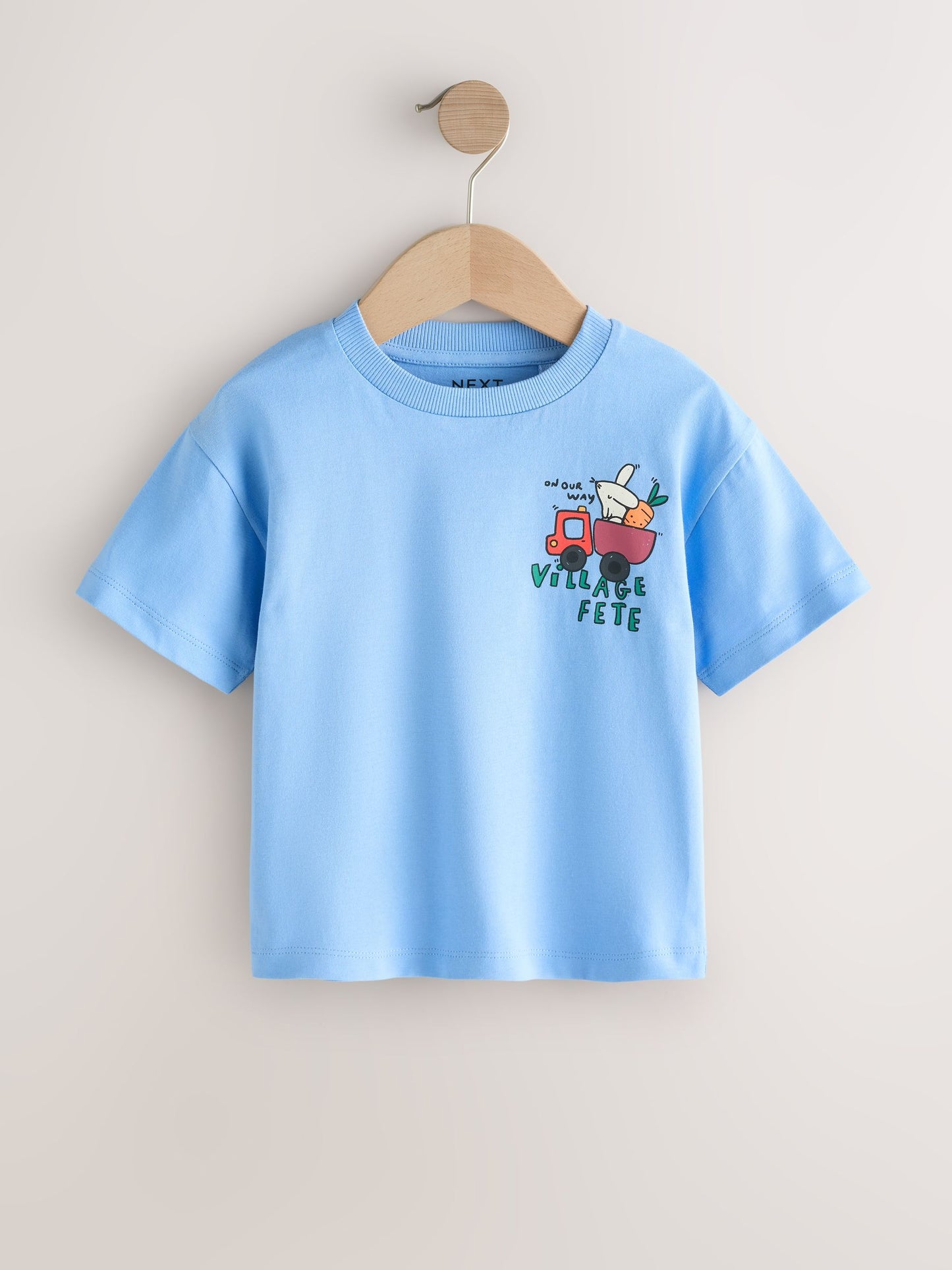 Blue Village Fete Short Sleeve Back Print T-Shirt (3mths-7yrs) image 4