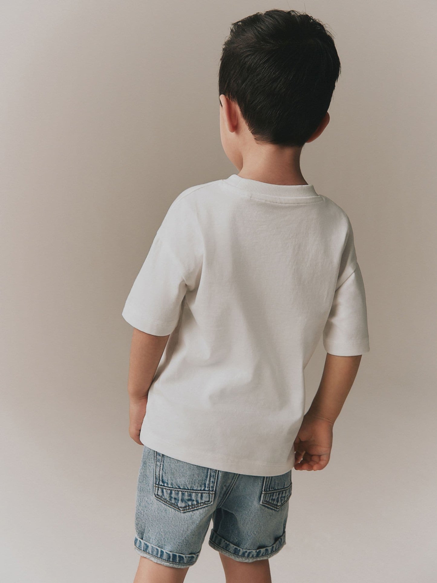 White Short Sleeve Football Slogan T-Shirt (3mths-7yrs) image 2