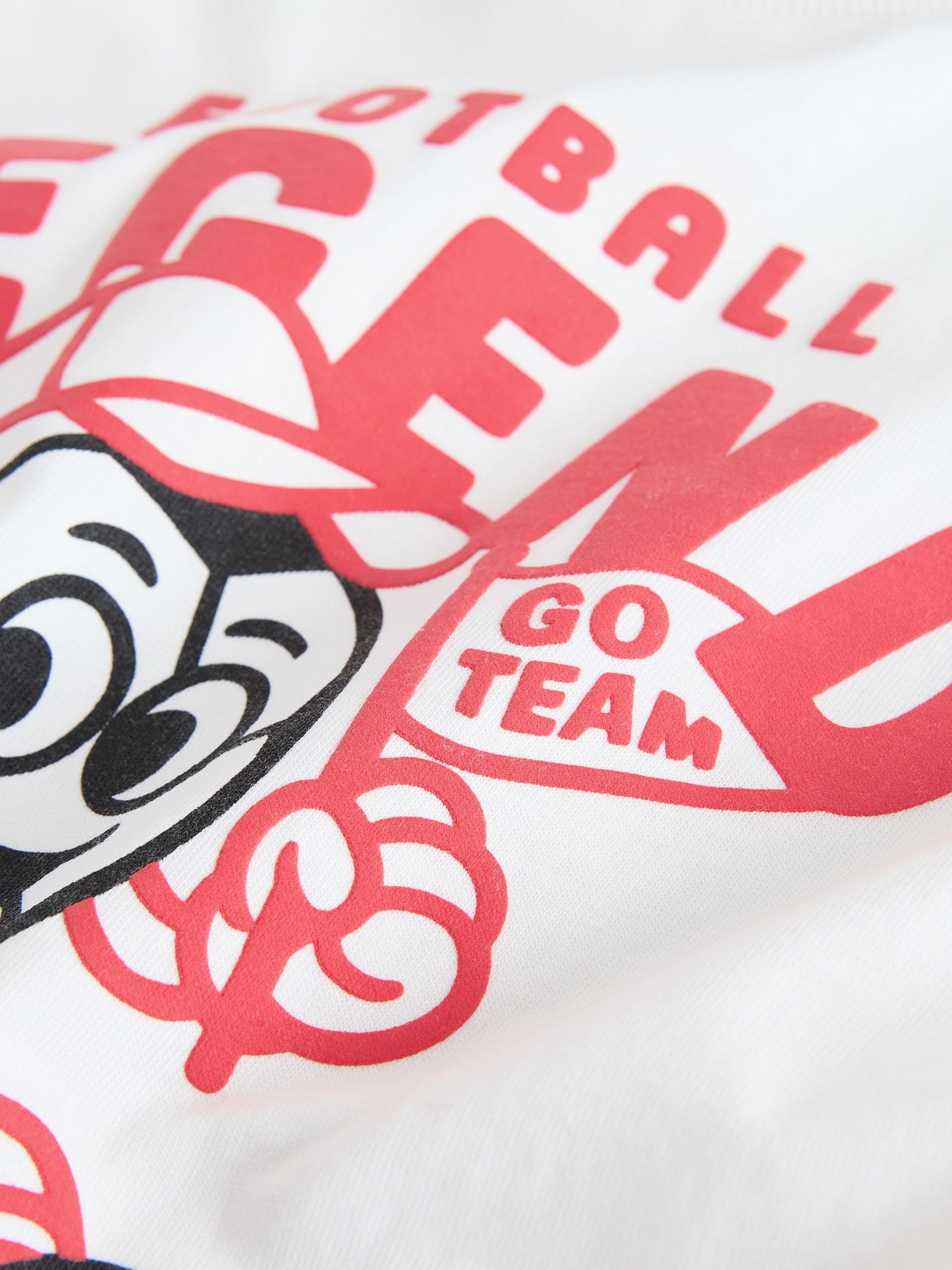 White Short Sleeve Football Slogan T-Shirt (3mths-7yrs) image 6