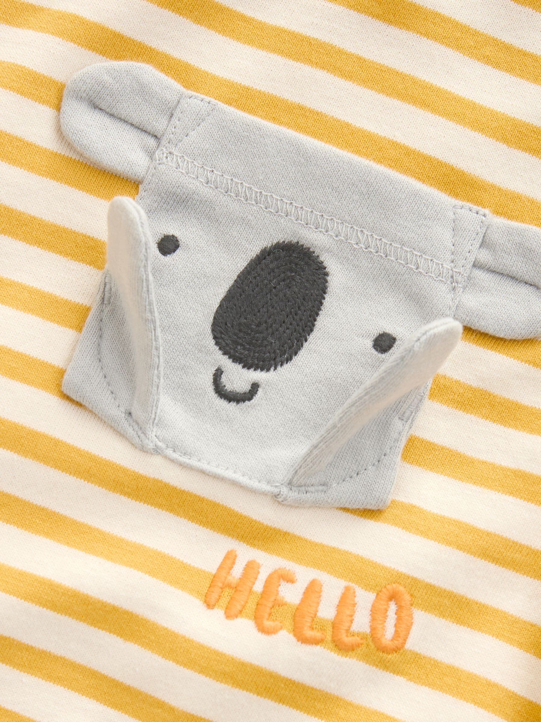 Yellow Stripe Koala Bear Short Sleeve Interactive T-Shirt (3mths-7yrs) image 10