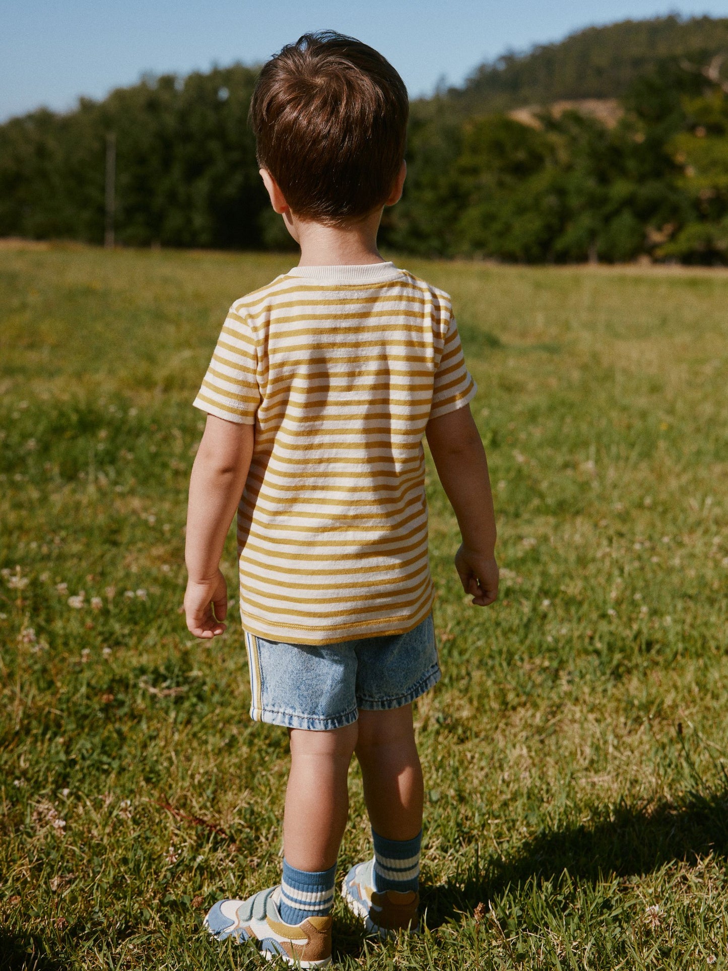 Yellow Stripe Koala Bear Short Sleeve Interactive T-Shirt (3mths-7yrs) image 5