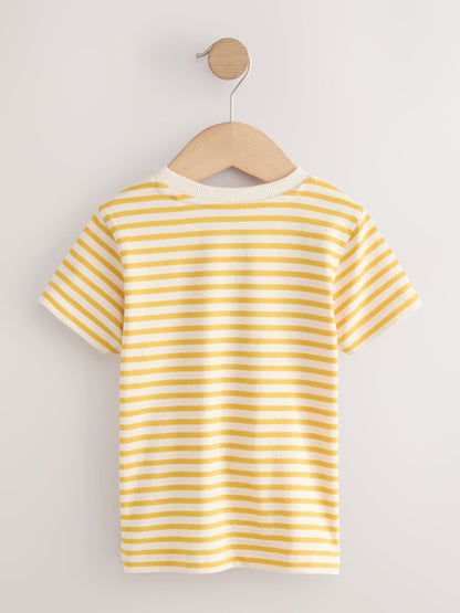 Yellow Stripe Koala Bear Short Sleeve Interactive T-Shirt (3mths-7yrs) image 8