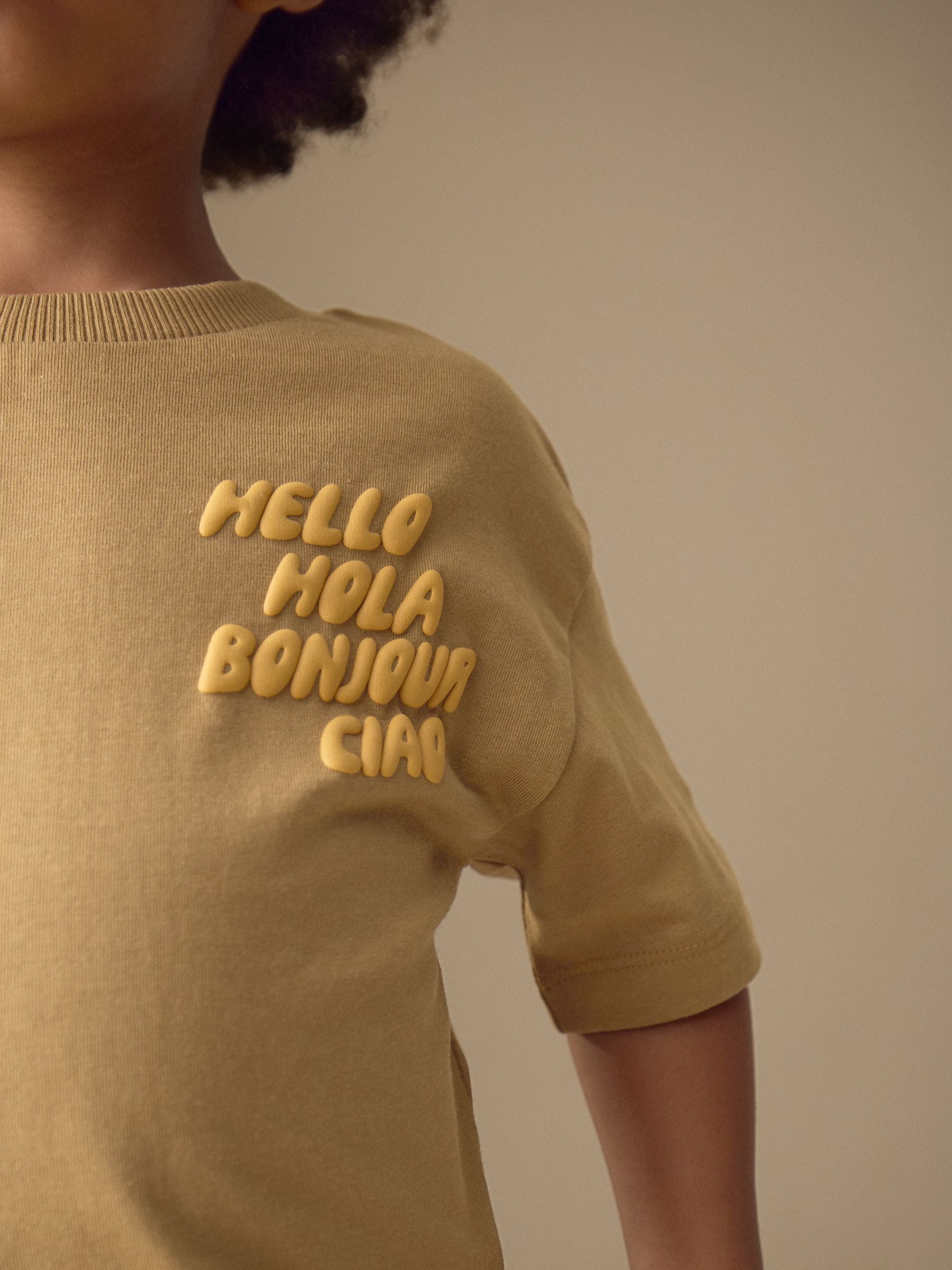 Brown Slogan Short Sleeve Small Graphic T-Shirt (3mths-8yrs) image 4