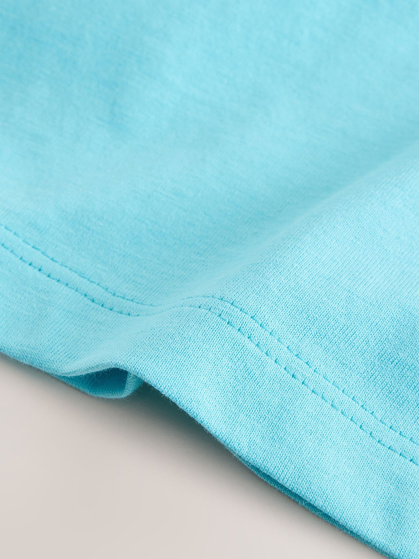 Bright Blue Short Sleeve Plain T-Shirt (3mths-7yrs) image 6