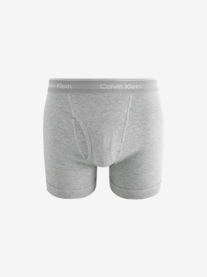 Dsiney Kidz - Calvin Klein Black/Grey/White Cotton Classics Boxer Briefs 5 Pack image 3