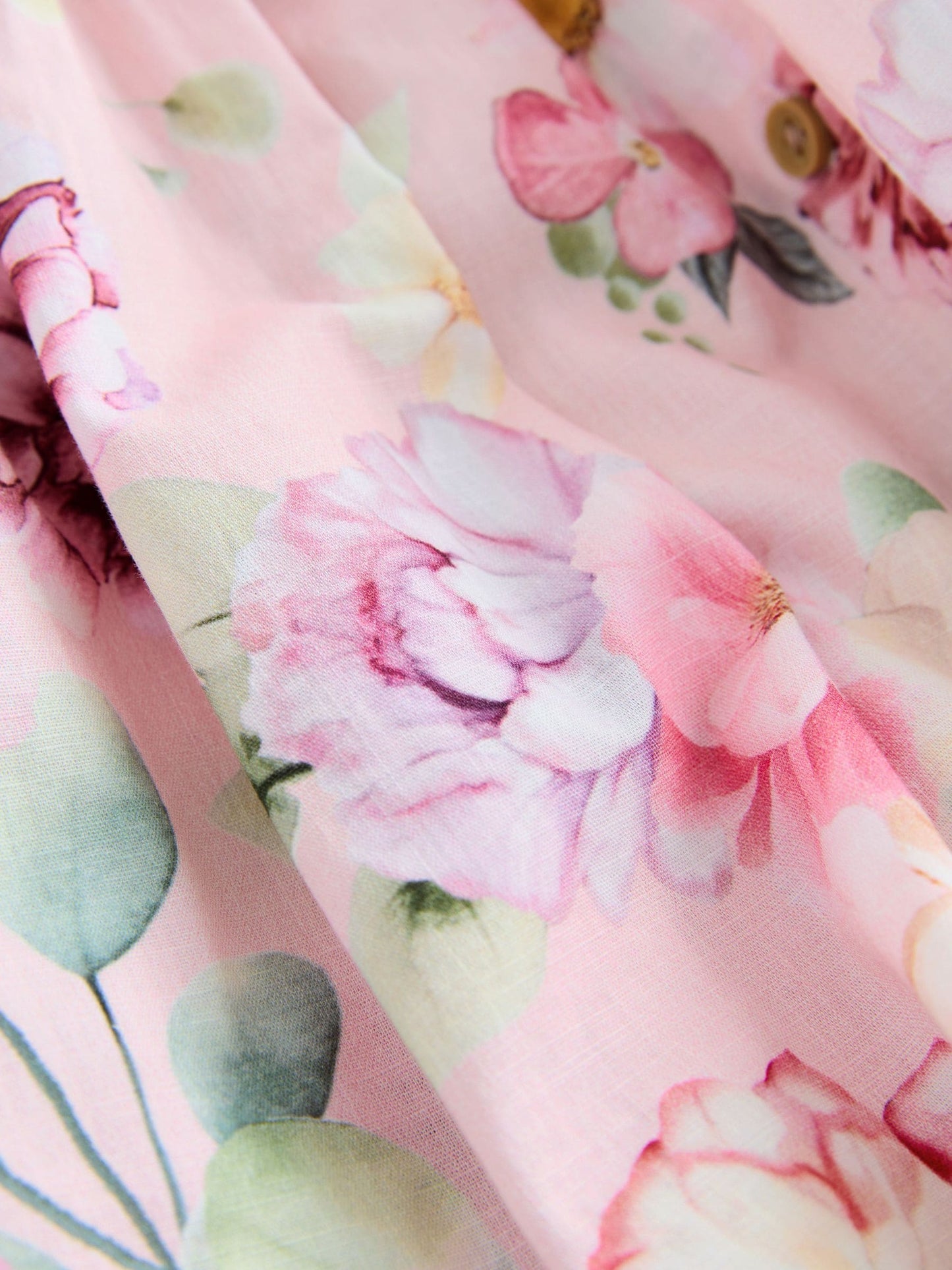 Pink Floral Double Ruffle Sleeve Dress (3mths-8yrs) image 6