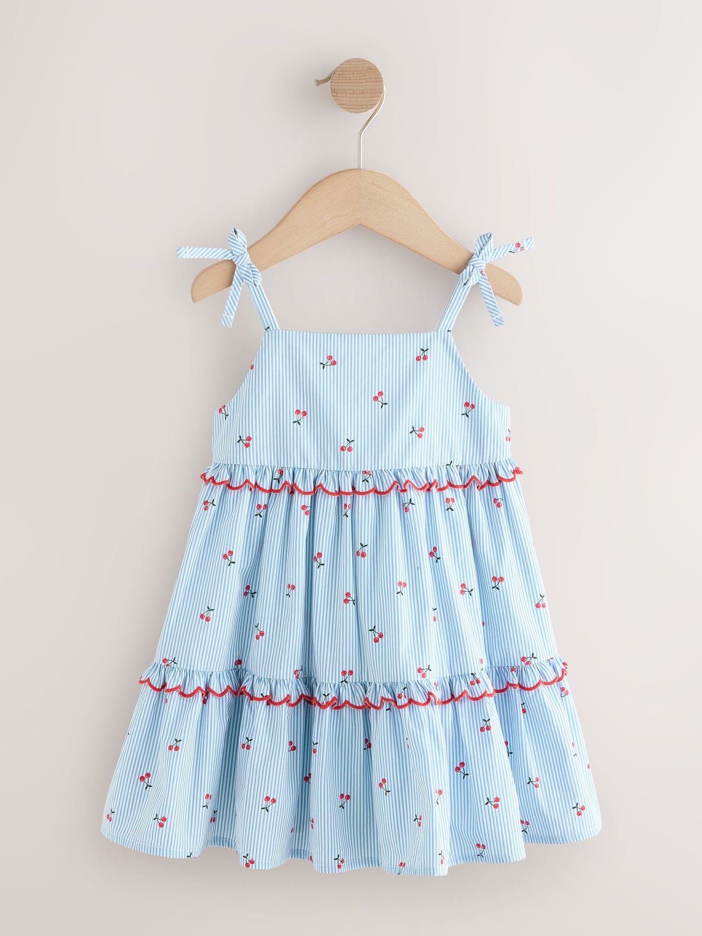 Blue Stripe Strappy Dress (3mths-8yrs) image 5