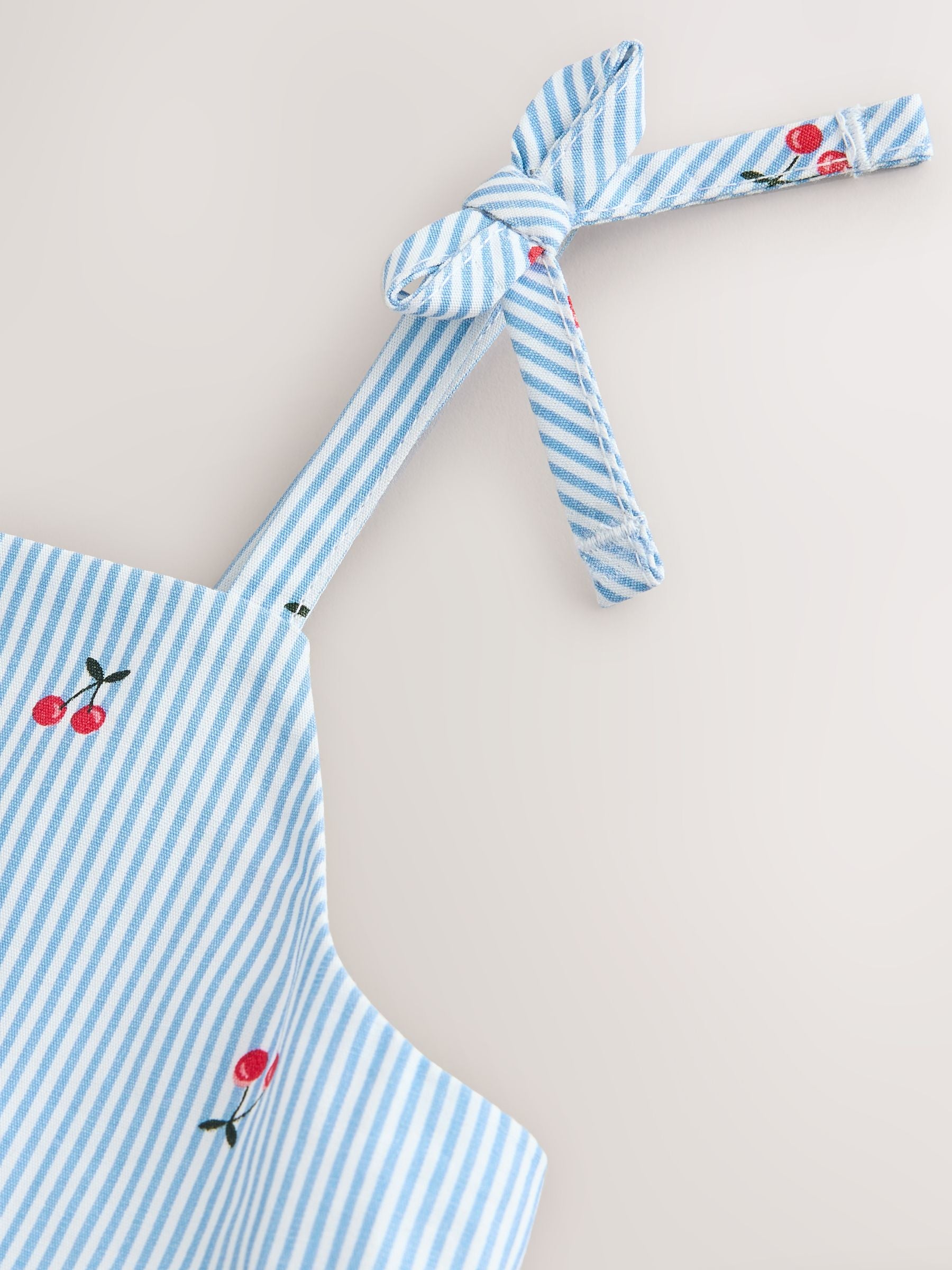 Blue Stripe Strappy Dress (3mths-8yrs) image 7