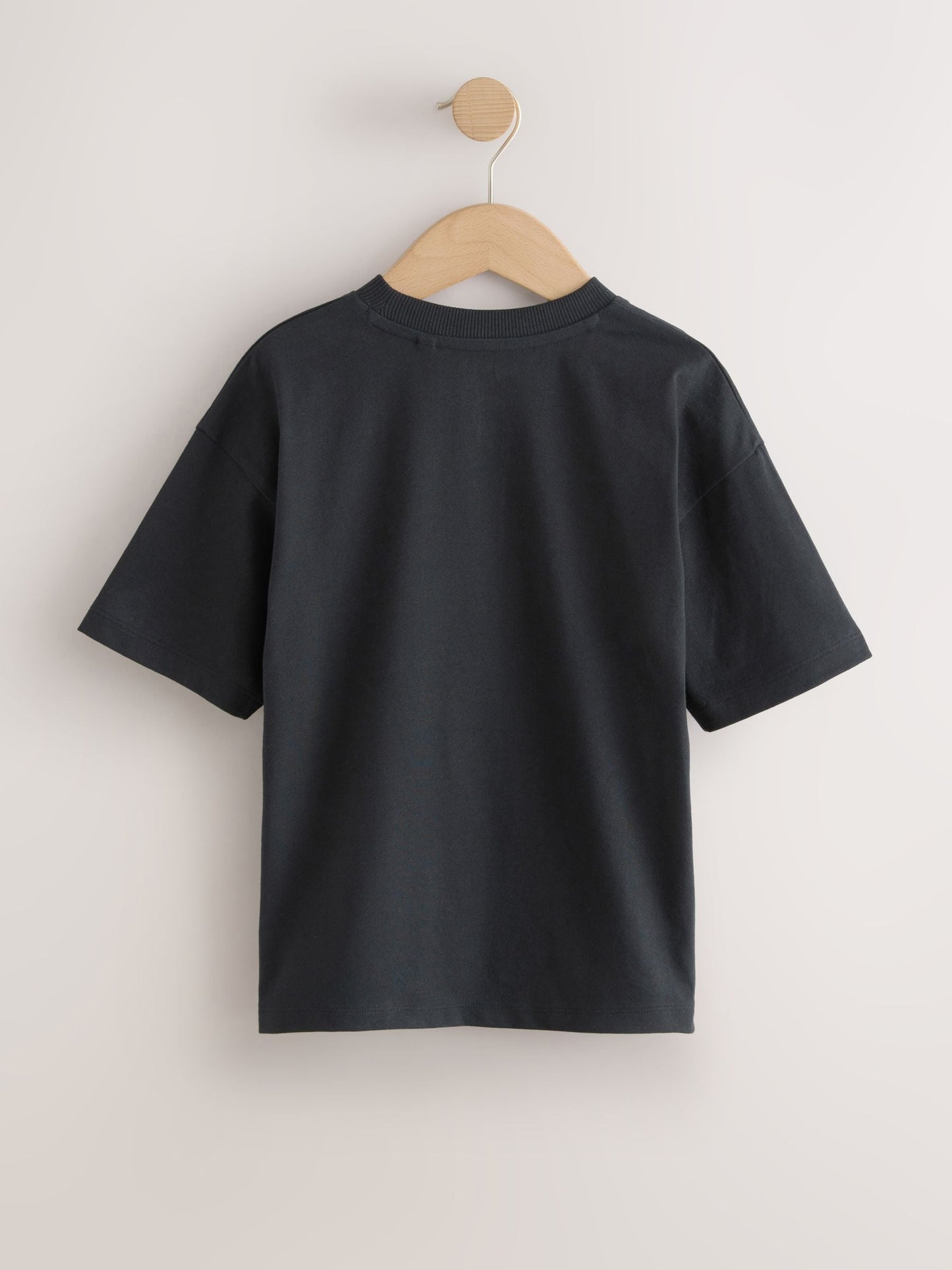 Dsiney Kidz - Grey/Black/Khaki Green/Tan Brown Short Sleeve Stag Embroidered T-Shirts 4 Pack (3-16yrs) image 6