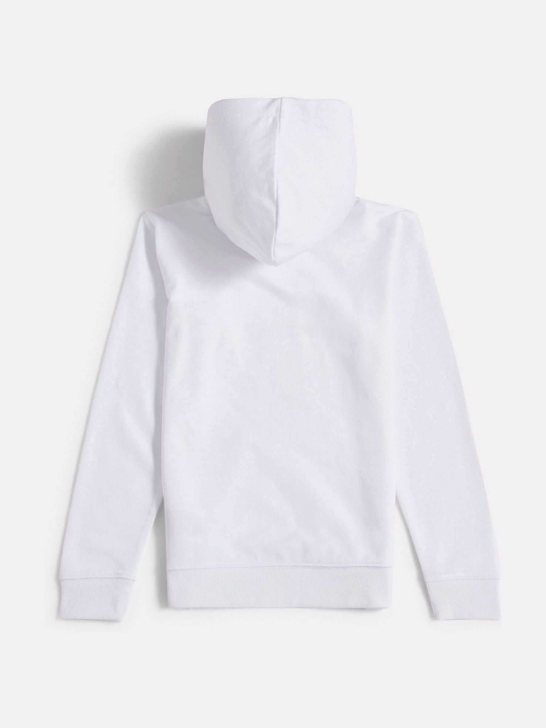Dsiney Kidz - New Balance White Stacked Logo Hoodie image 7
