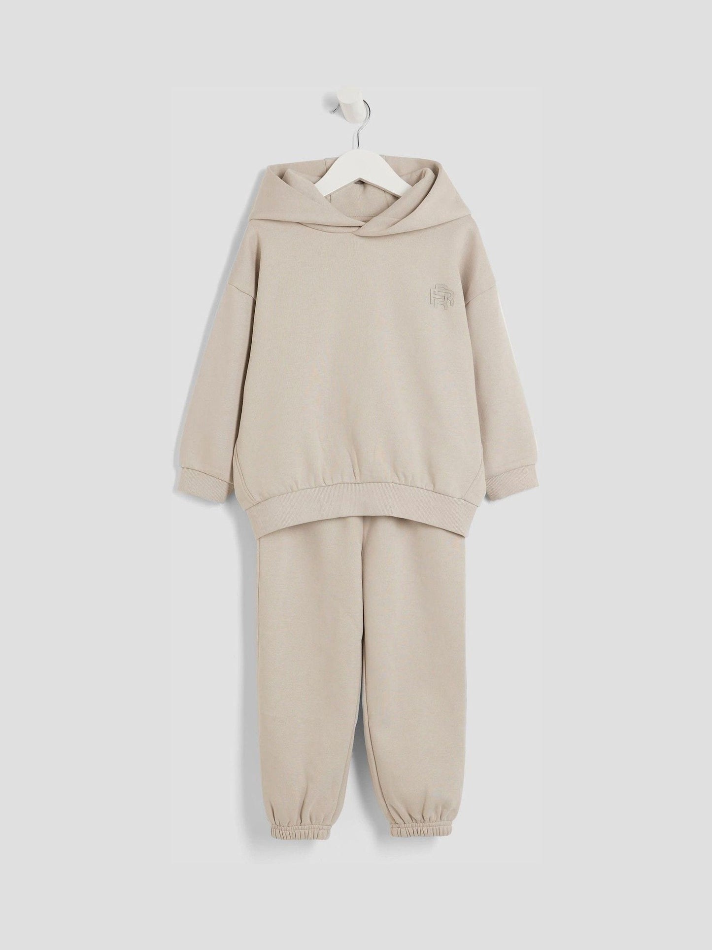 River Island Natural Essentials Hoodie & Joggers Set