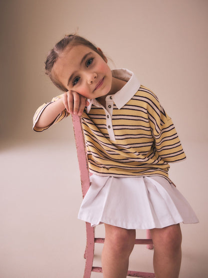 Dsiney Kidz - White Pleated Denim Skirt (3-16yrs) image 4