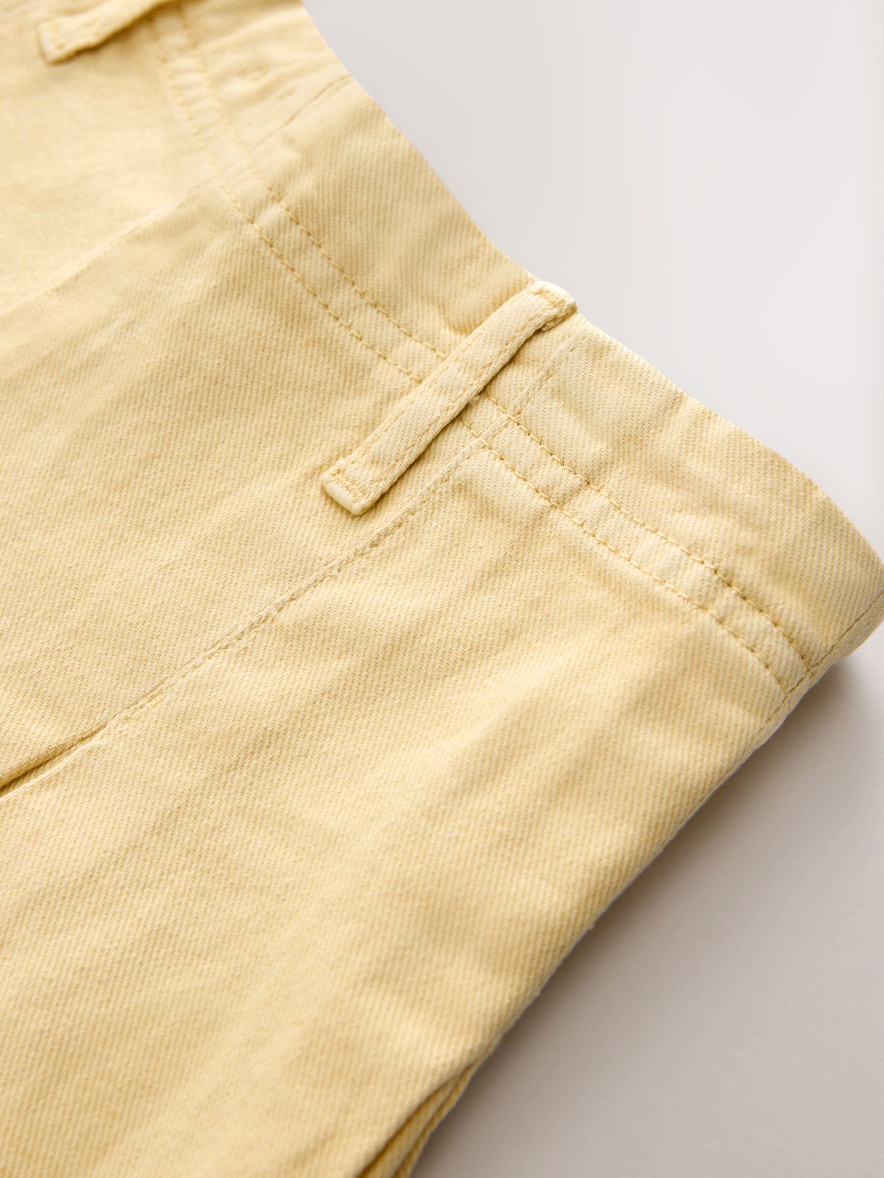 Dsiney Kidz - Lemon Yellow Pleated Denim Skirt (3-16yrs) image 5