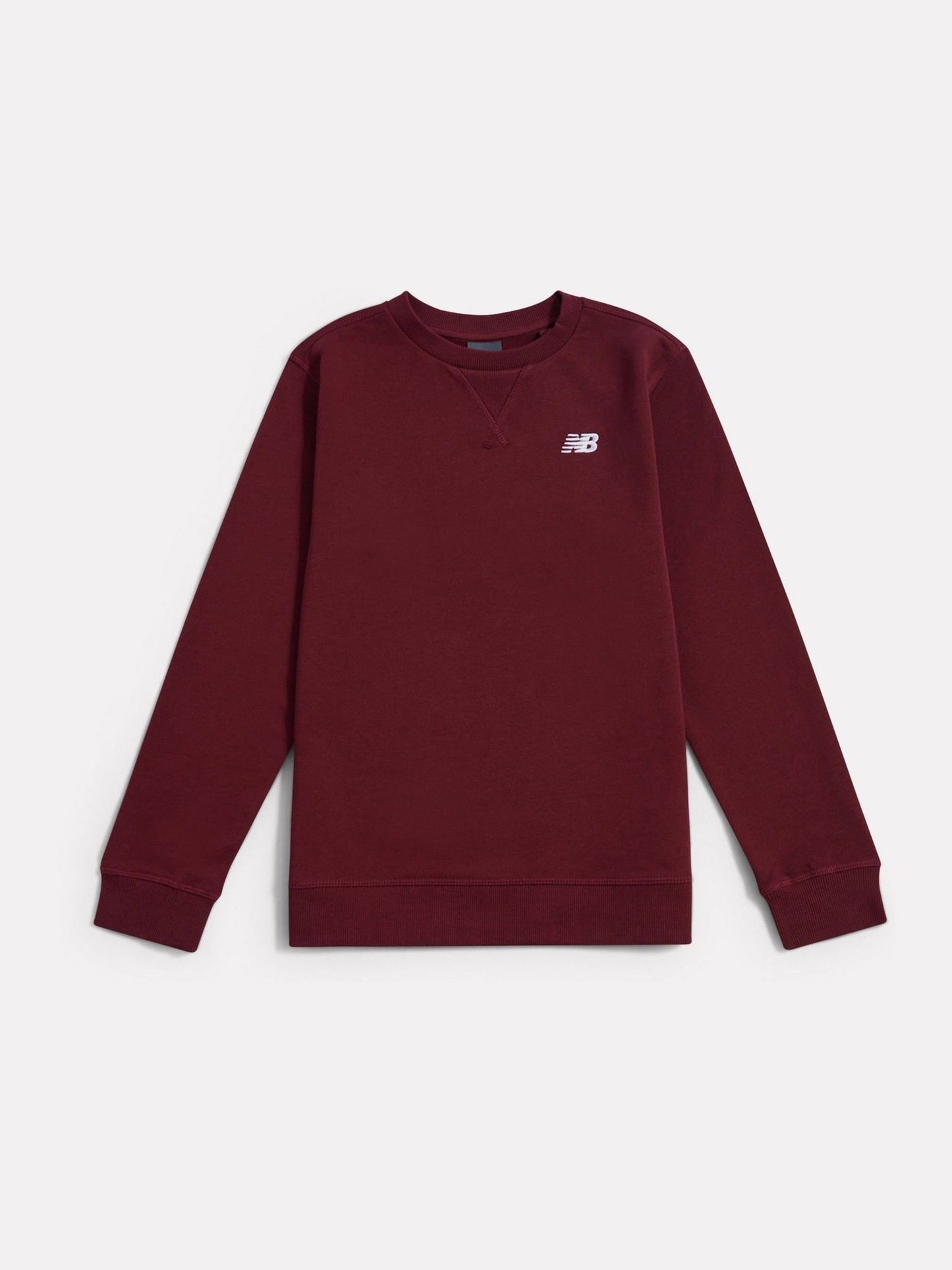 Dsiney Kidz - New Balance Red French Terry Small Logo Crew Neck Sweatshirt image 6