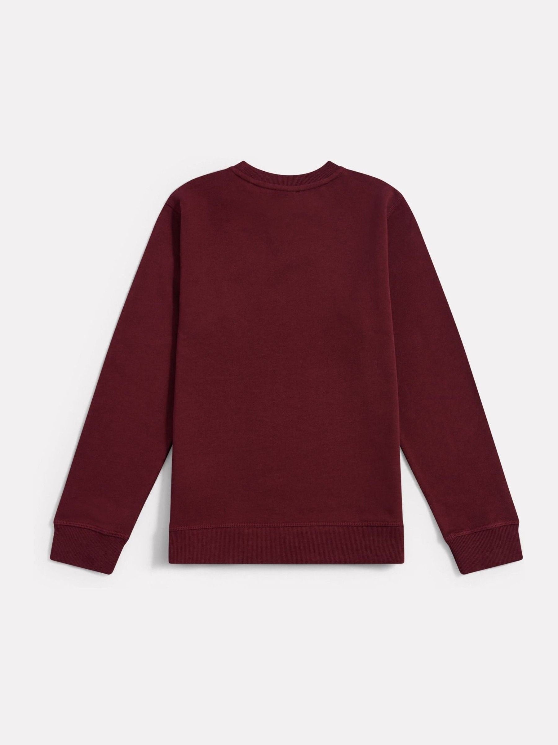 Dsiney Kidz - New Balance Red French Terry Small Logo Crew Neck Sweatshirt image 7