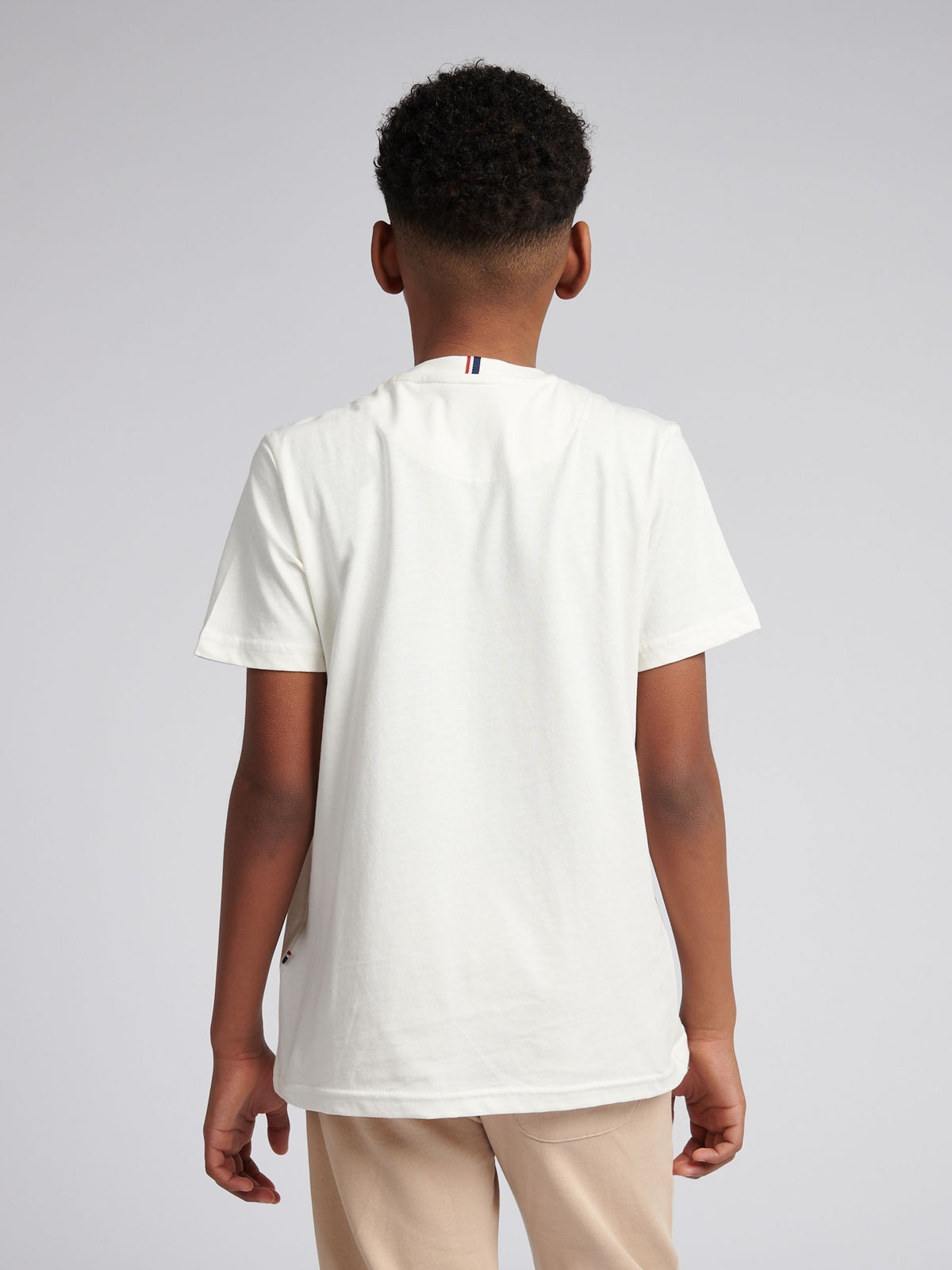 Dsiney Kidz - U.S. Polo Assn. White Texture Double Horsemen T-Shirt image 4
