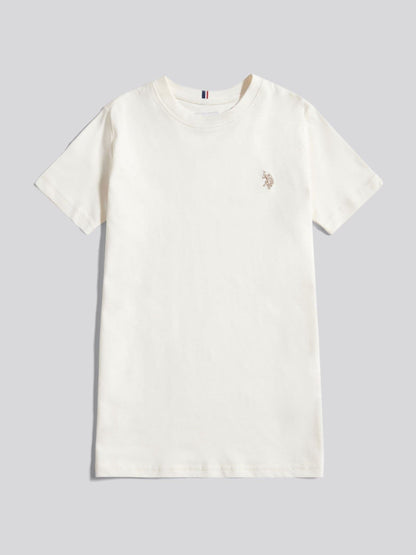 Dsiney Kidz - U.S. Polo Assn. White Texture Double Horsemen T-Shirt image 6