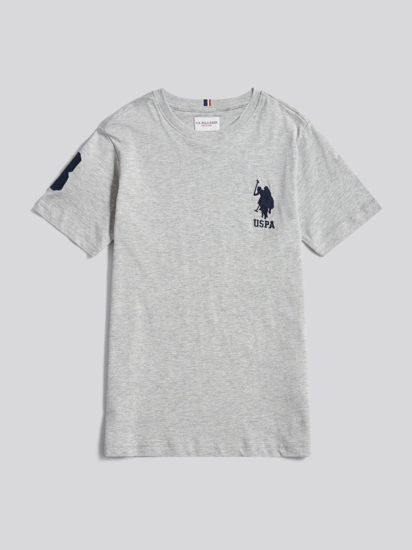 Dsiney Kidz - U.S. Polo Assn. Light Grey Player 3 T-Shirt image 5