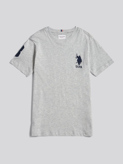 Dsiney Kidz - U.S. Polo Assn. Light Grey Player 3 T-Shirt image 5