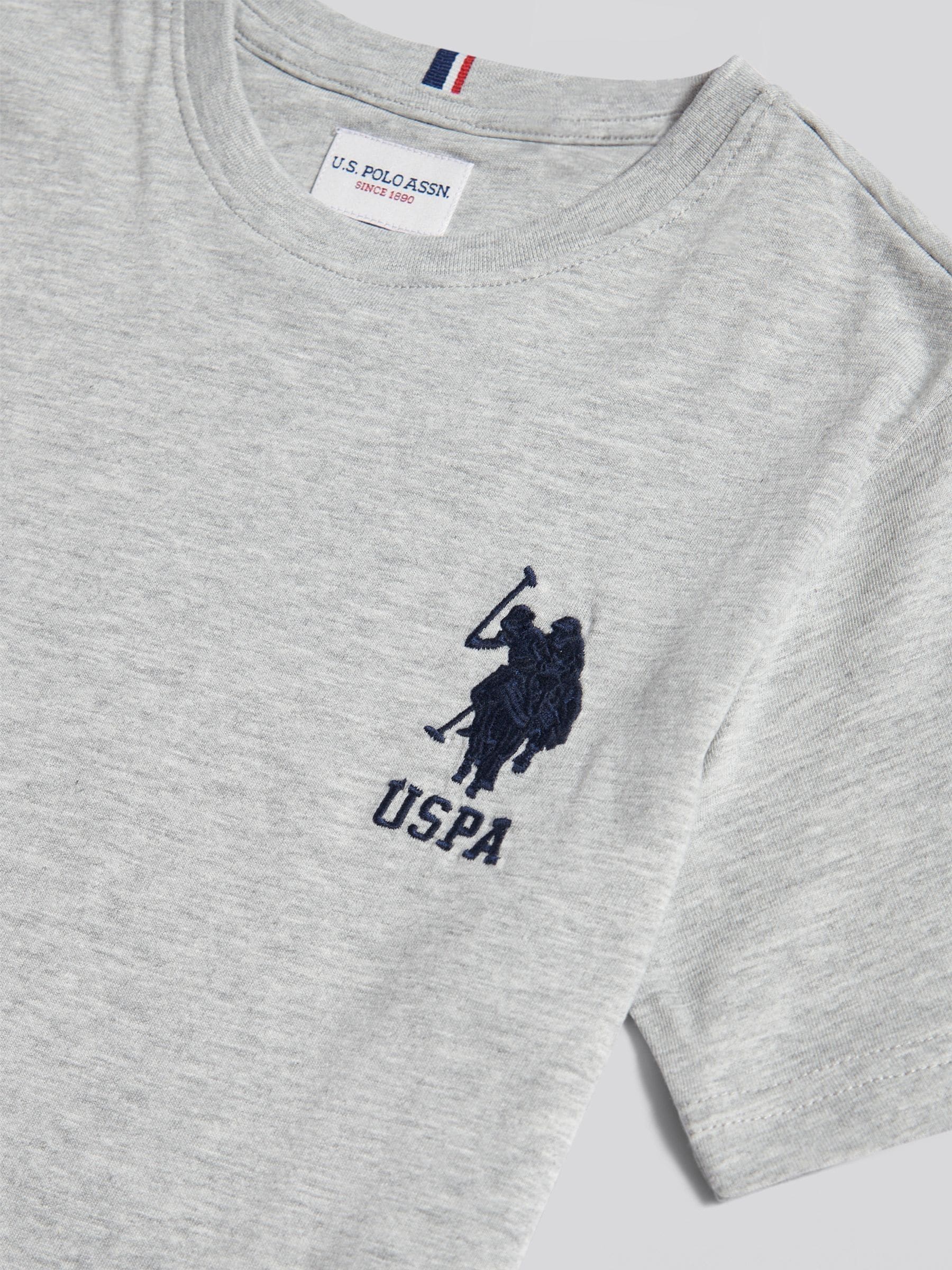 Dsiney Kidz - U.S. Polo Assn. Light Grey Player 3 T-Shirt image 7