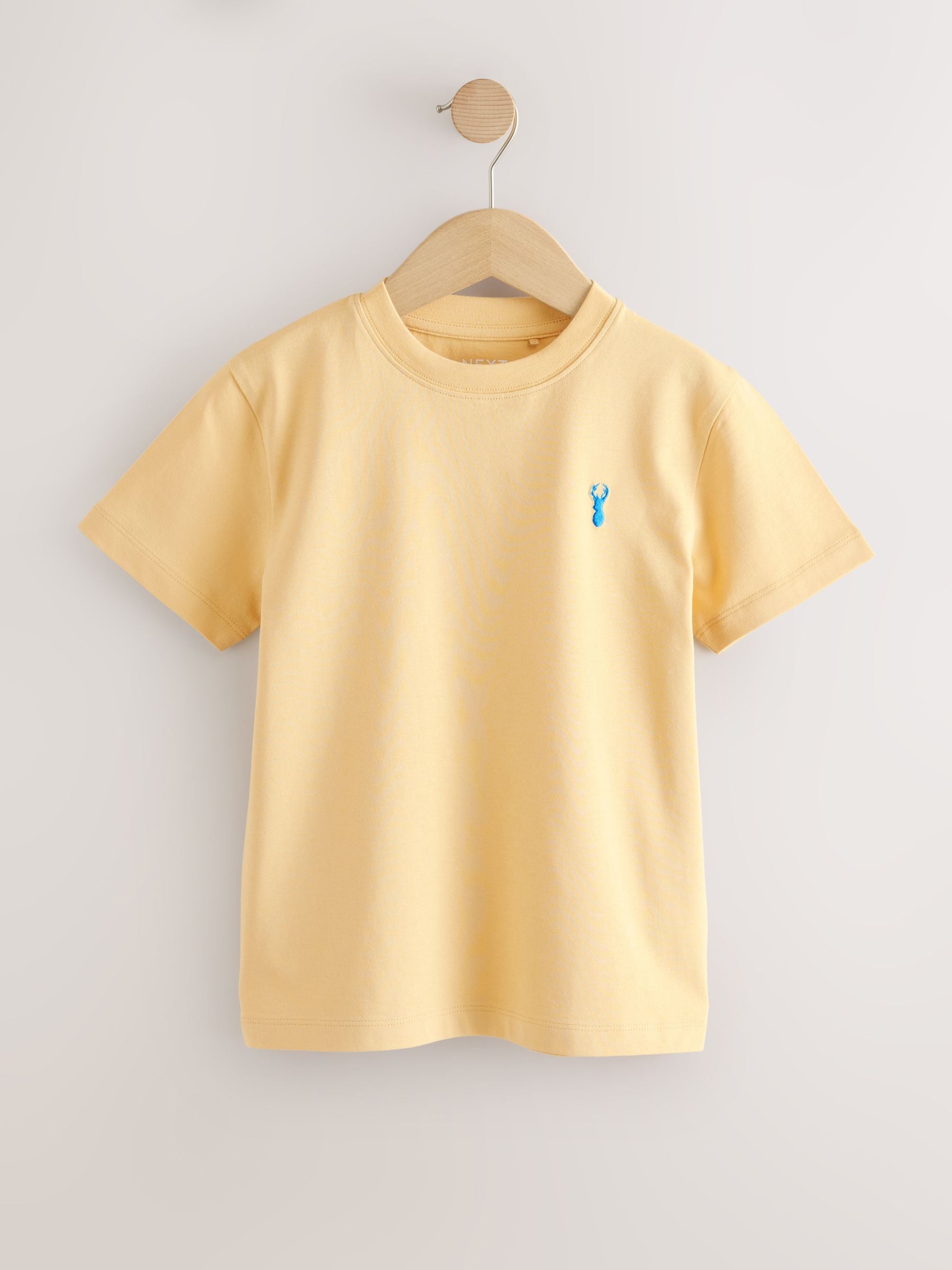Dsiney Kidz - Soft Yellow Stag Regular Fit Short Sleeve T-Shirt (3-16yrs) image 1