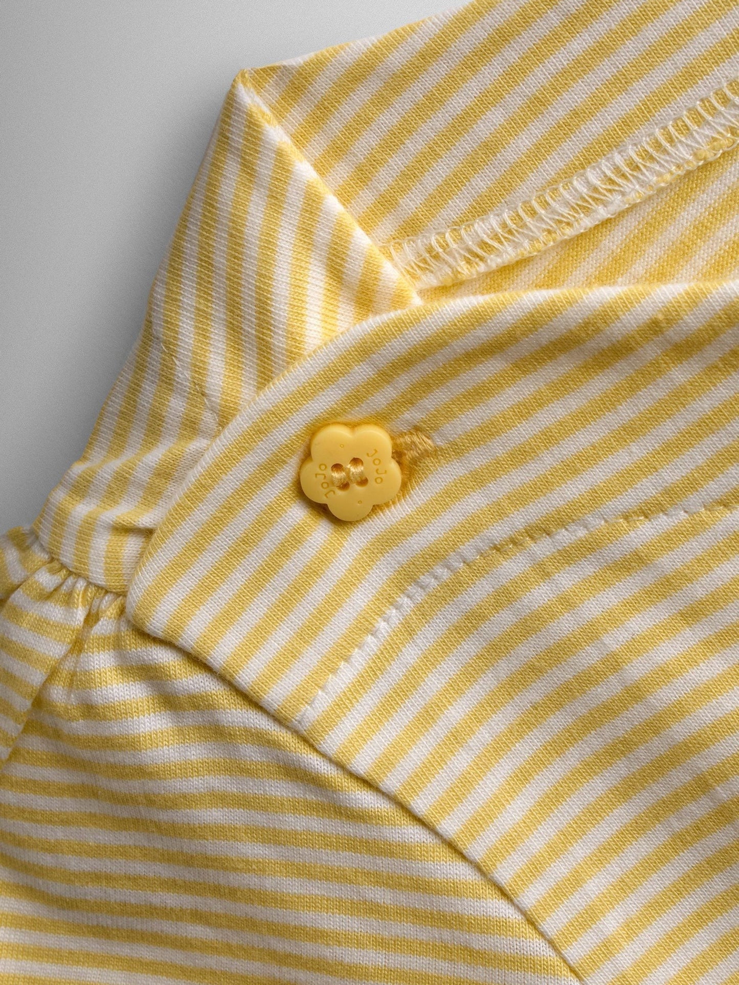 JoJo Maman Bébé Light Yellow Duck Appliqué Pet In Pocket T-Shirt image 3