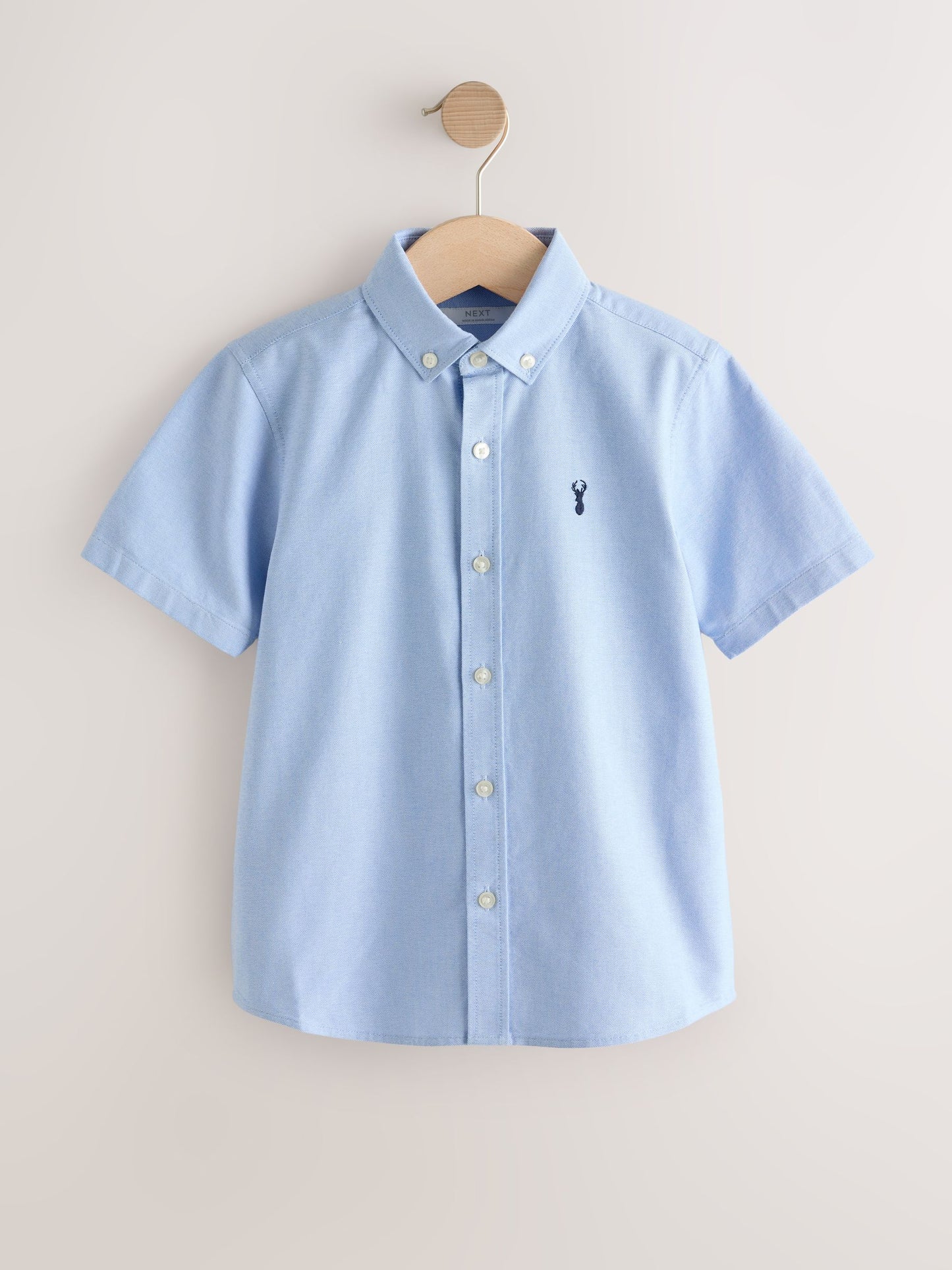 Dsiney Kidz - Blue Short Sleeve Premium Oxford Shirt (3-17yrs) image 1