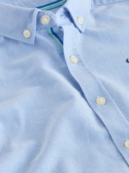 Dsiney Kidz - Blue Short Sleeve Premium Oxford Shirt (3-17yrs) image 3