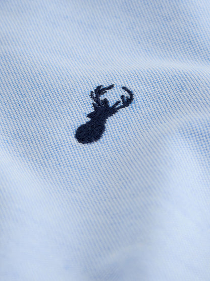 Dsiney Kidz - Blue Short Sleeve Premium Oxford Shirt (3-17yrs) image 4