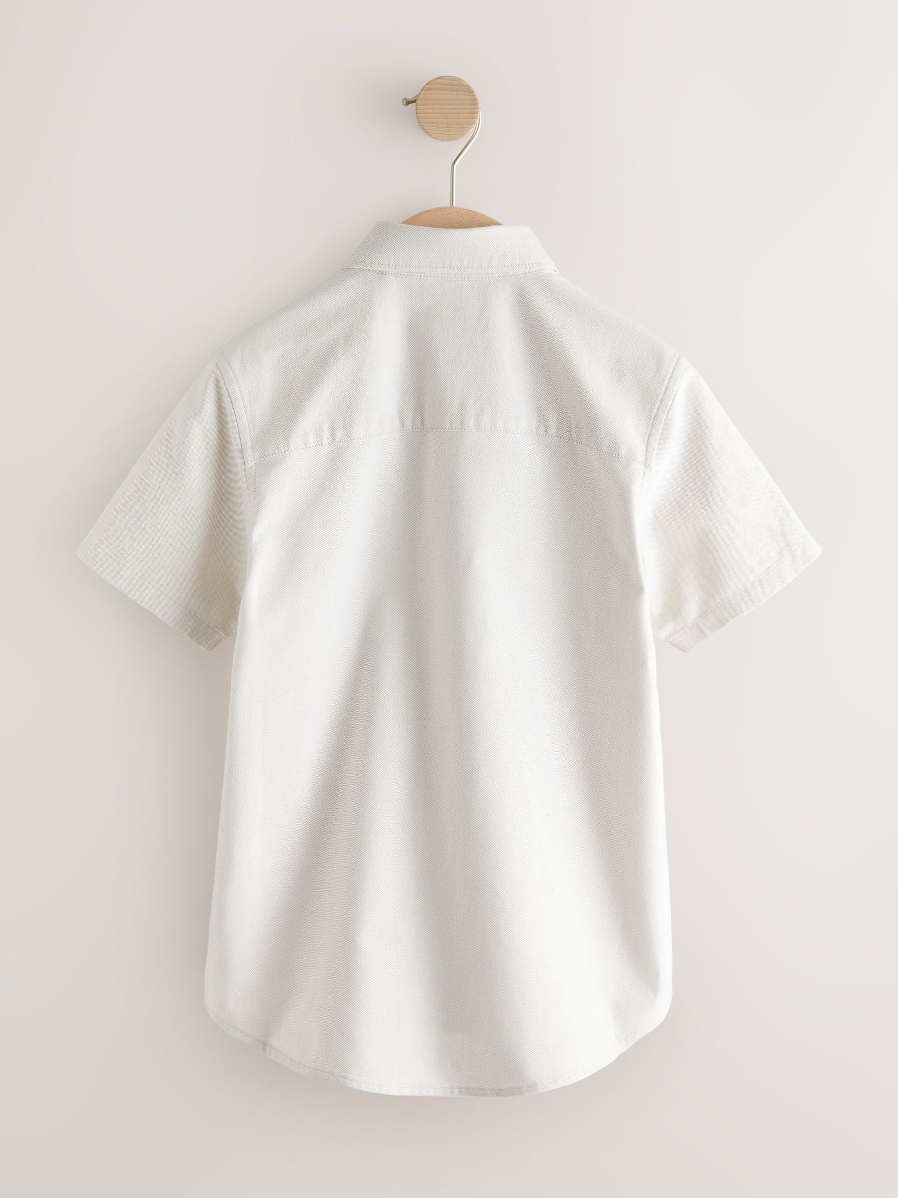 Dsiney Kidz - Neutral Short Sleeve Premium Oxford Shirt (3-17yrs) image 2