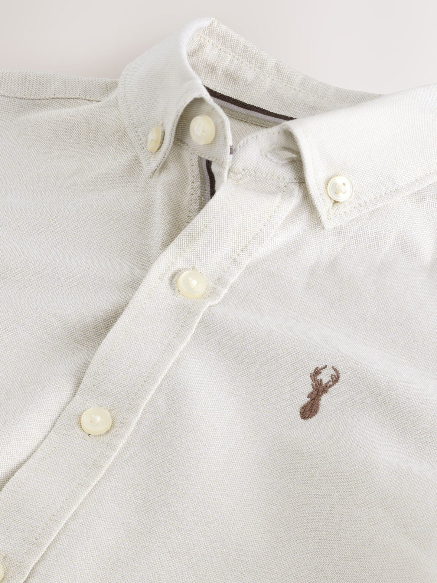 Dsiney Kidz - Neutral Short Sleeve Premium Oxford Shirt (3-17yrs) image 3