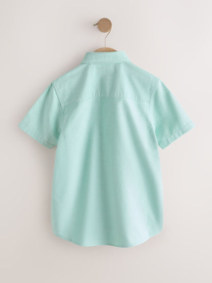 Dsiney Kidz - Mint Green Short Sleeve Premium Oxford Shirt (3-17yrs) image 2