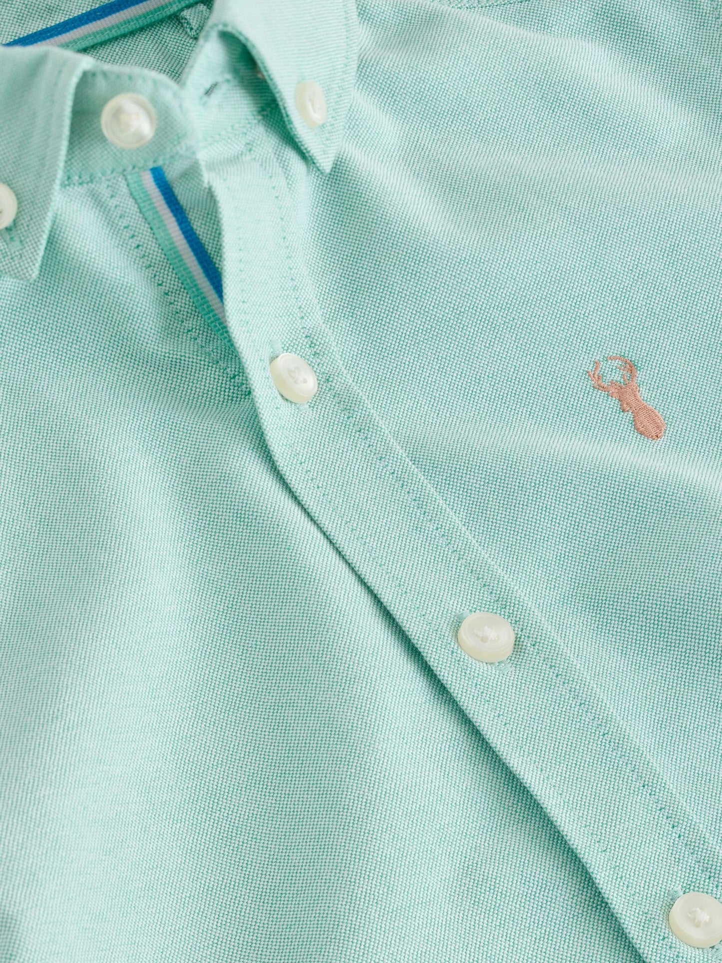 Dsiney Kidz - Mint Green Short Sleeve Premium Oxford Shirt (3-17yrs) image 3