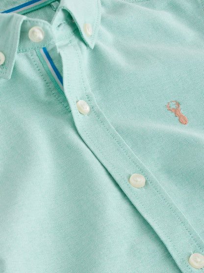 Dsiney Kidz - Mint Green Short Sleeve Premium Oxford Shirt (3-17yrs) image 3