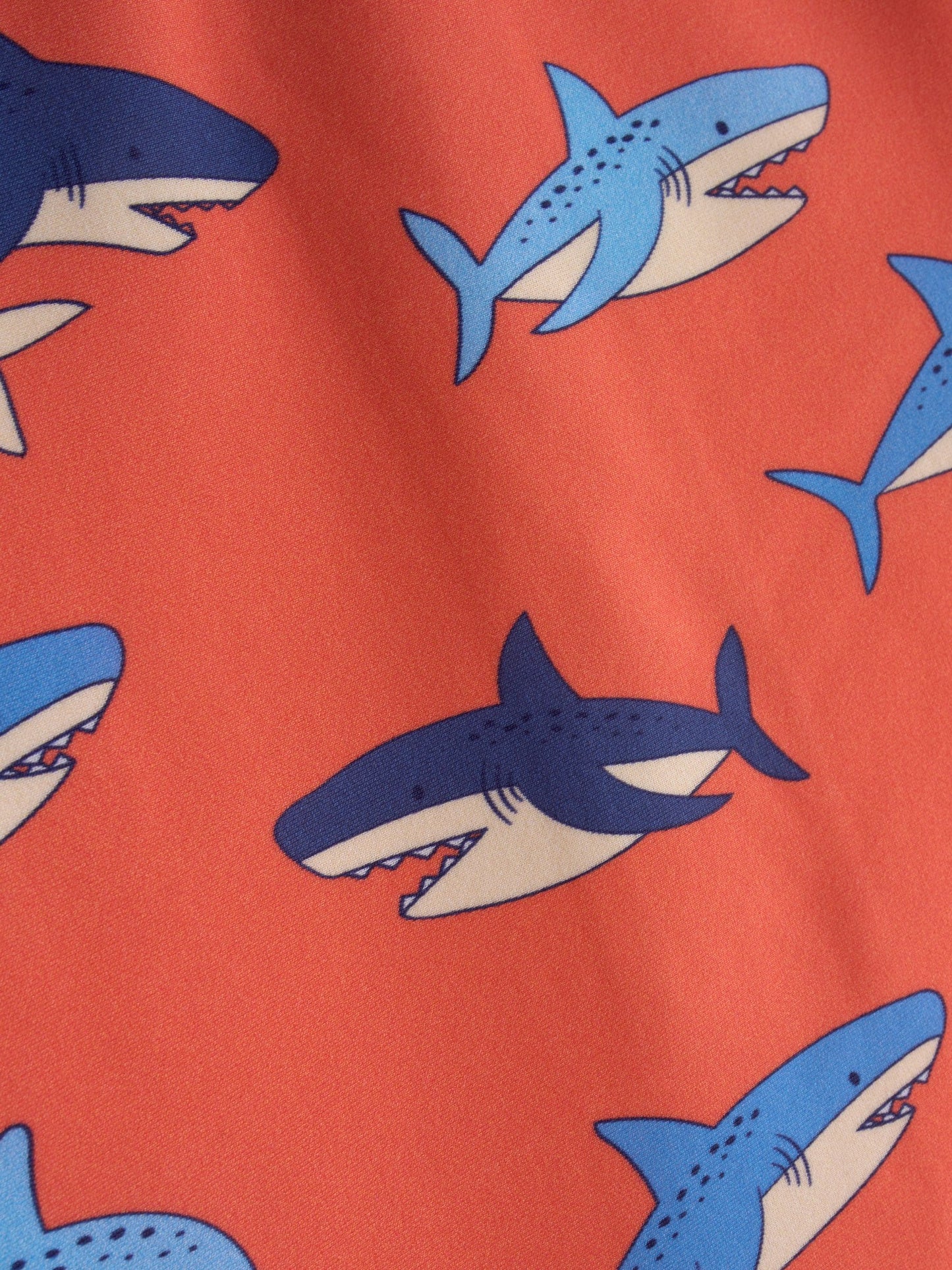 JoJo Maman Bébé Orange Shark UV Sunsafe Suit image 4