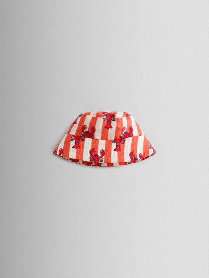 JoJo Maman Bébé Red Lobster Swim Bucket Hat image 2
