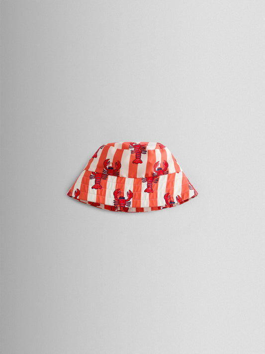 JoJo Maman Bébé Red Lobster Swim Bucket Hat image 2