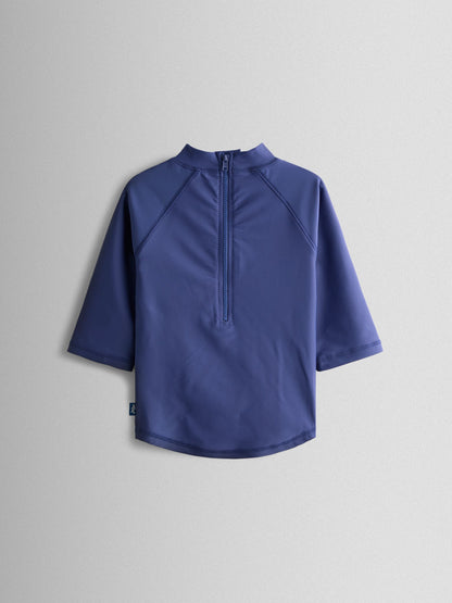 JoJo Maman Bébé Navy UV Sunsafe Long Sleeve Rash Vest image 3