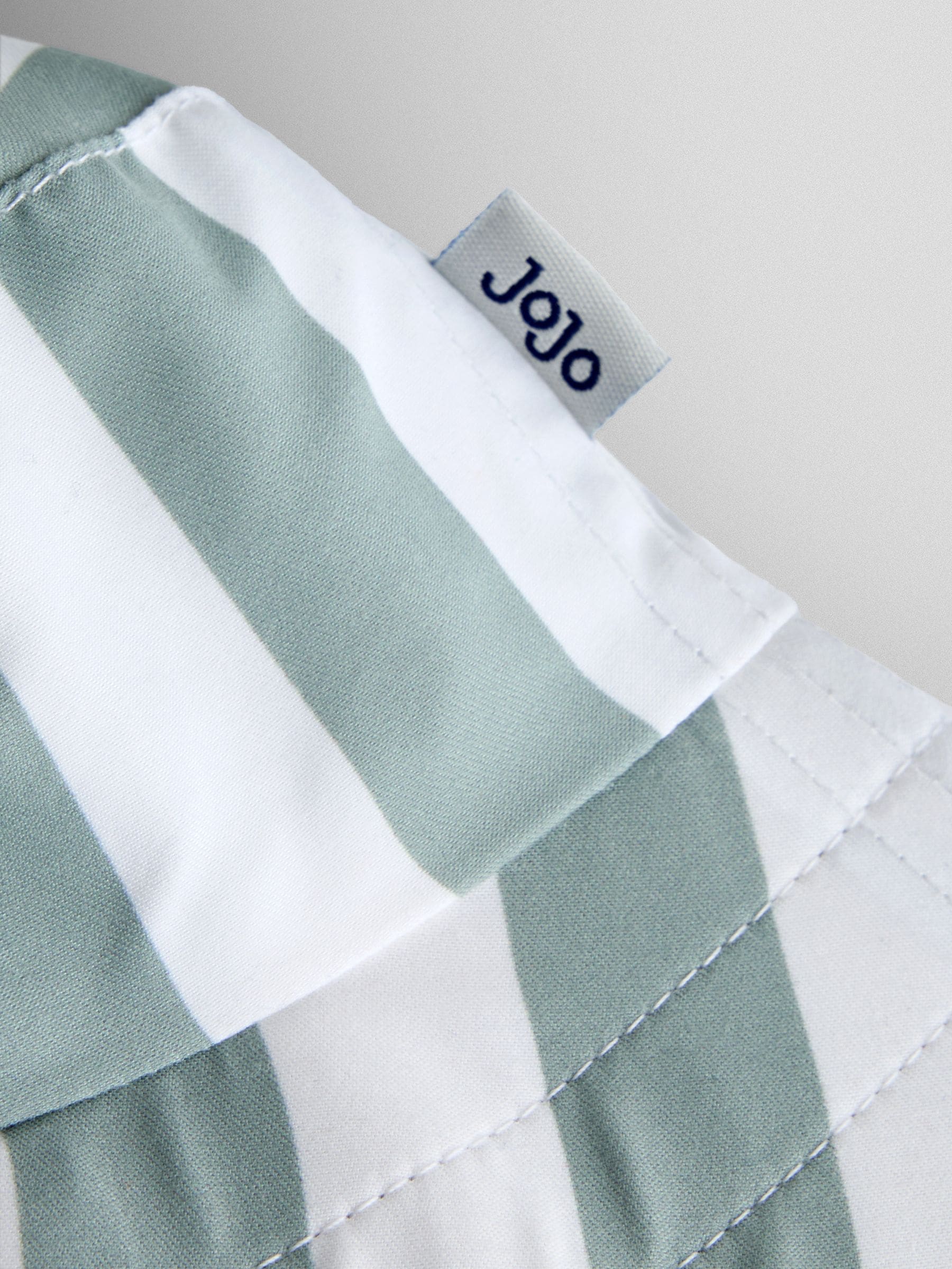 JoJo Maman Bébé Green Stripe Swim Bucket Hat image 3