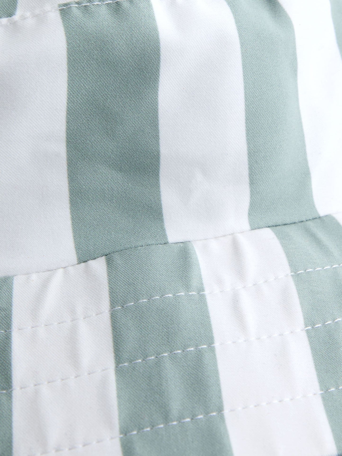 JoJo Maman Bébé Green Stripe Swim Bucket Hat image 4