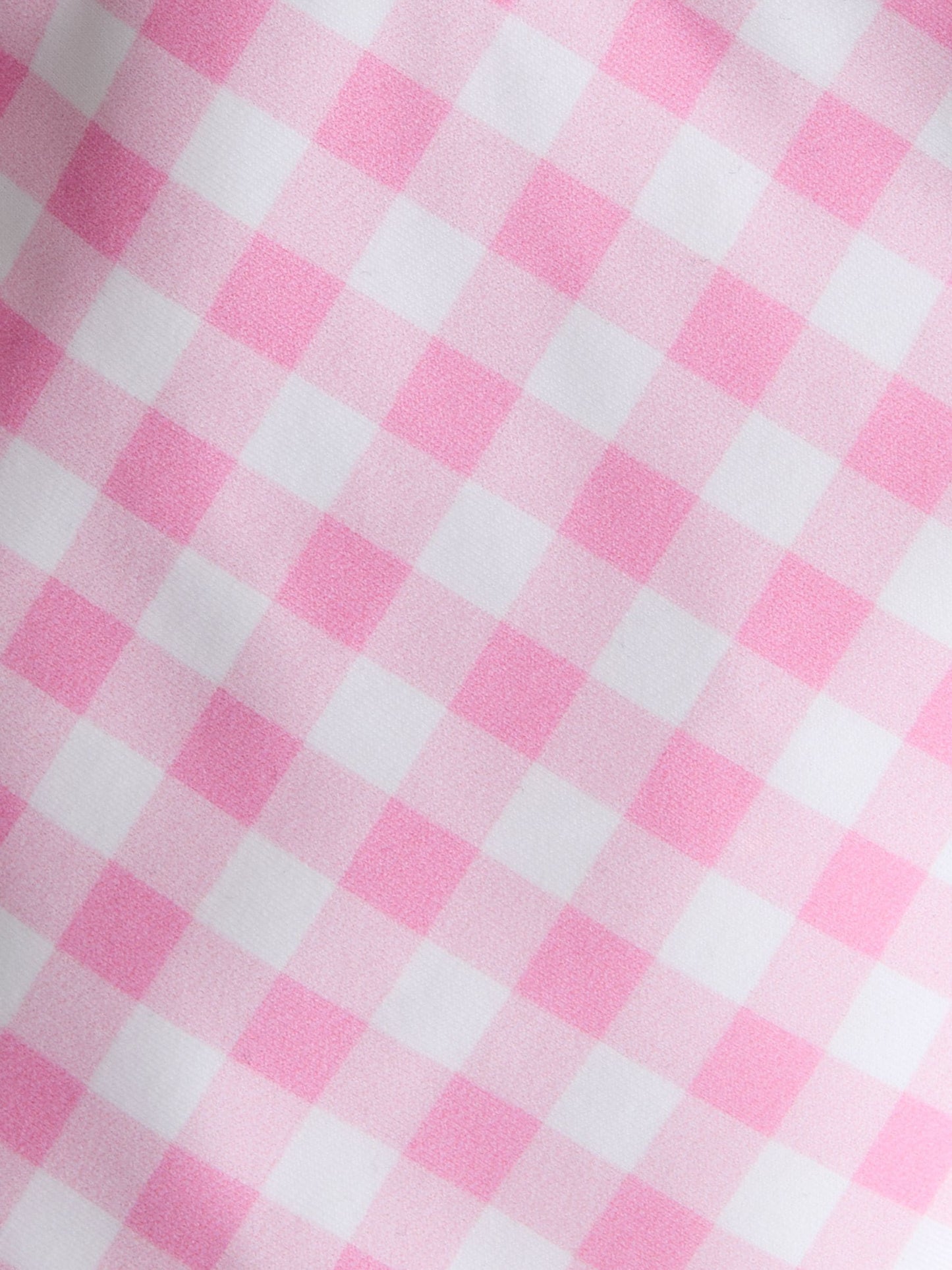 JoJo Maman Bébé Pink Gingham UV Sun Protection Swim Hat image 4
