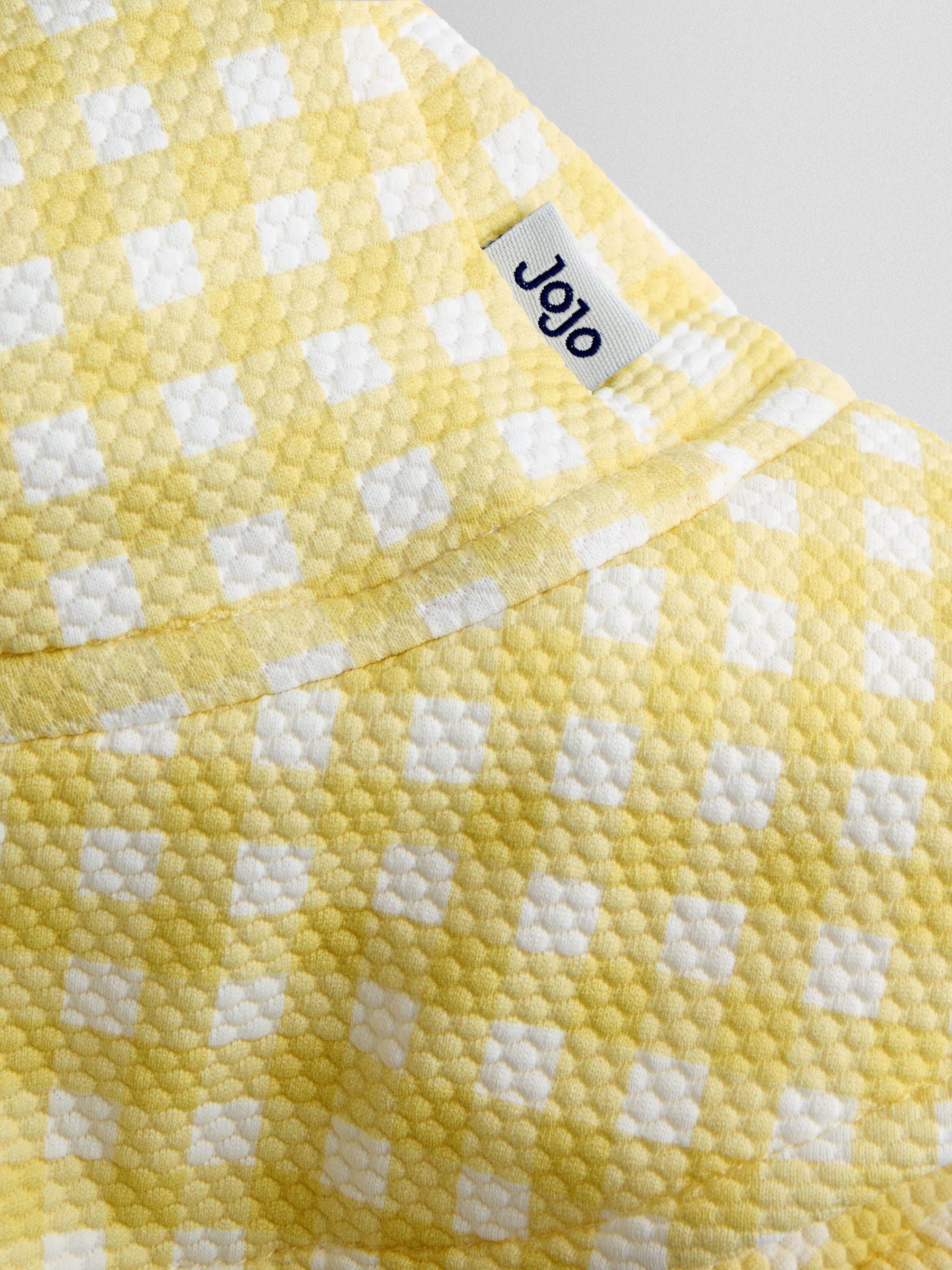 JoJo Maman Bébé Yellow Floppy Sun Hat image 3