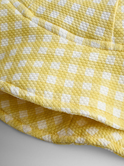 JoJo Maman Bébé Yellow Floppy Sun Hat image 4