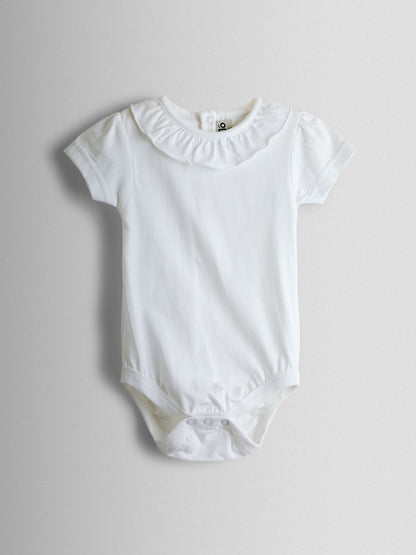 JoJo Maman Bébé Pink Bunny Embroidered Dungarees & Body Set image 4