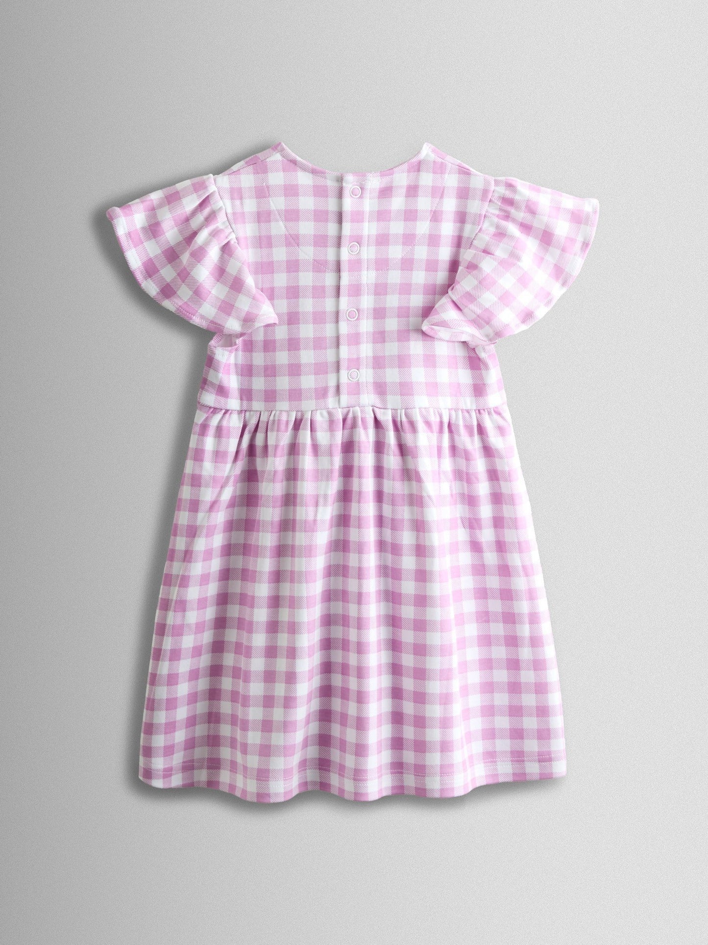 Dsiney Kidz - JoJo Maman Bébé Lilac Appliqué Dress image 4