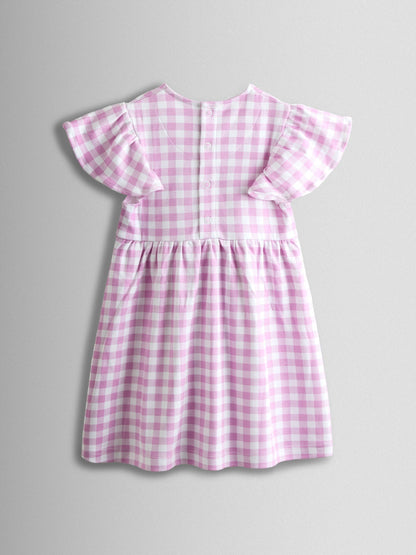 Dsiney Kidz - JoJo Maman Bébé Lilac Appliqué Dress image 4