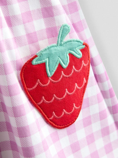Dsiney Kidz - JoJo Maman Bébé Lilac Appliqué Dress image 5