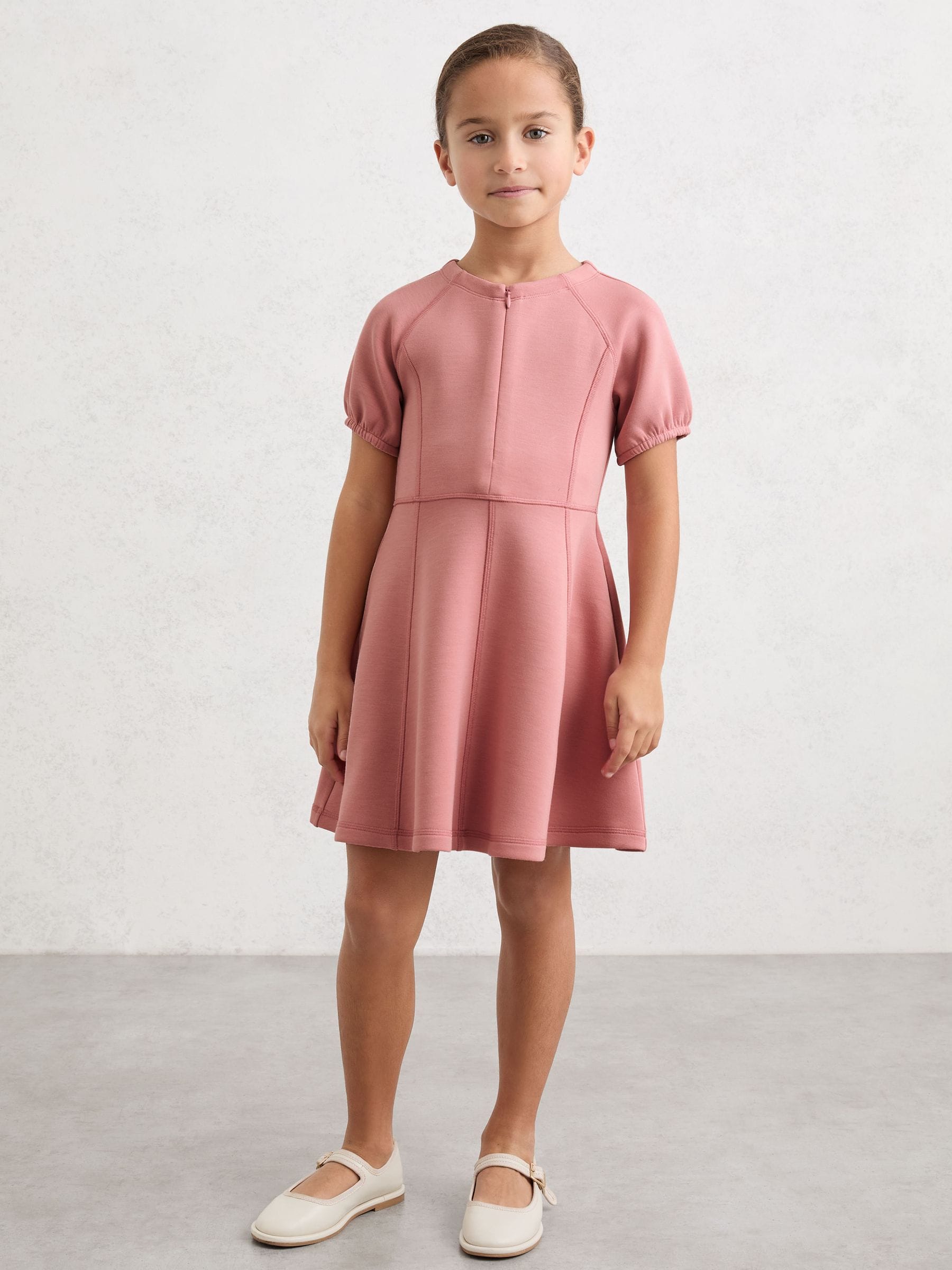 Reiss Rose Jenny 3-9 yrs Premium Interlock-Jersey Dress image 1